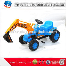 high quality hot sale ABS Plastic material Battery charging kids ride on toy excavator